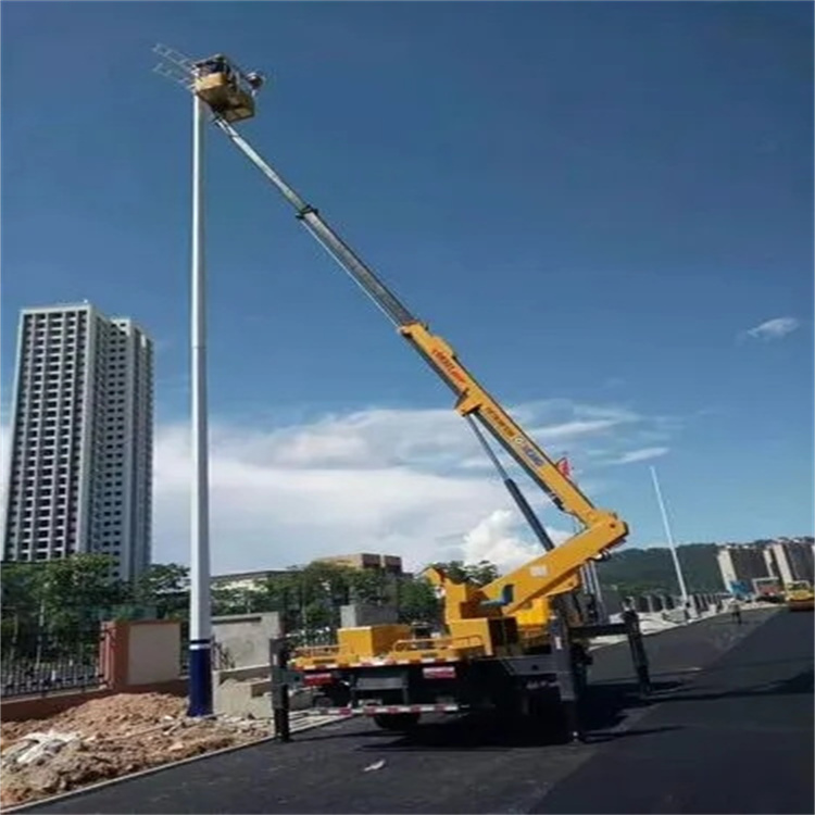 天长维修路灯的曲臂升降车出租