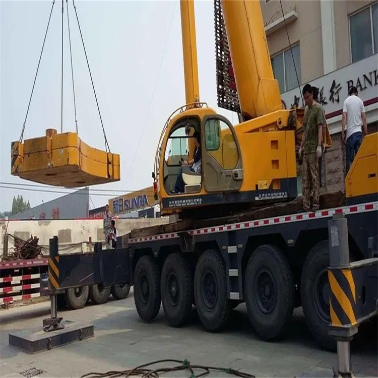 天长当地吊车出租|机器吊装|75吨|工厂搬迁服务