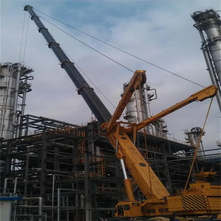 天长厂房钢结构吊装租赁多少吨吊车合适？